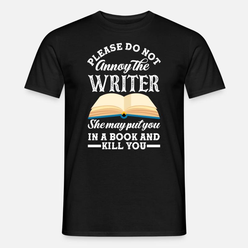Author Author Funny Author Gift - Men’s T-shirt - black