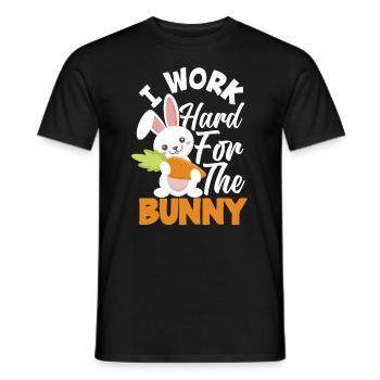 Rabbit Rabbit Pet Rabbit Mama Gift - Men's T-Shirt - black - Front - AI Model Male 178 light (178cm)