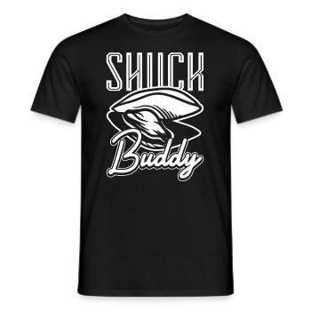 Huîtres Shuck Buddy - T-shirt homme - noir - Devant - AI Model Male 178 light (178cm)