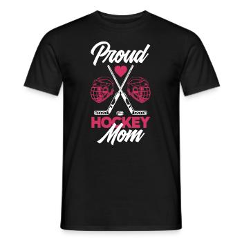 Lustiges Eishockey Hockey Geschenk Geschenkidee - Männer T-Shirt - Schwarz - Vorne - AI Model Male 178 light (178cm)