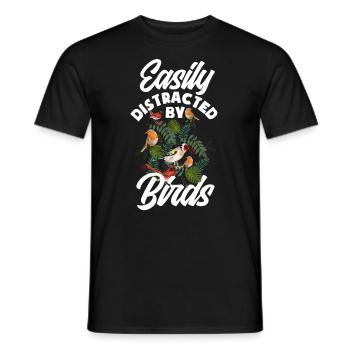 Vogel Liebhaber Vögel Vogelbeobachter Geschenk - Männer T-Shirt - Schwarz - Vorne - AI Model Male 178 light (178cm)