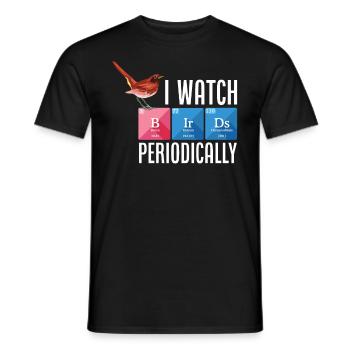 Vogel Liebhaber Vögel Vogelbeobachter Geschenk - Männer T-Shirt - Schwarz - Vorne - AI Model Male 178 light (178cm)