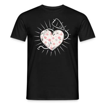 Krankenschwester Pfleger Krankenpfleger - Männer T-Shirt - Schwarz - Vorne - AI Model Male 178 light (178cm)