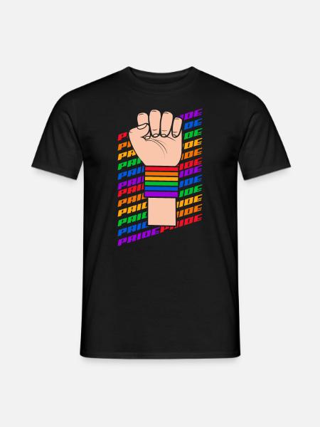 LGBT Pride LGBTQ Pride - Men's T-Shirt - black