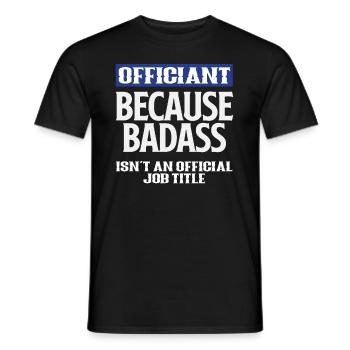 Standesbeamter Standesbeamtin Hochzeit - Männer T-Shirt - Schwarz - Vorne - AI Model Male 178 light (178cm)