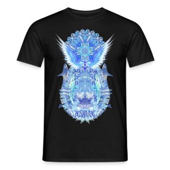 Aqua 2022 23 Delfine - T-shirt homme - noir - Devant - AI Model Male 178 light (178cm)
