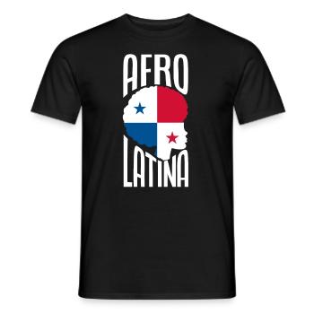 Lustiges Panama Panamaer Panamaerin Geschenk - Männer T-Shirt - Schwarz - Vorne - AI Model Male 178 light (178cm)