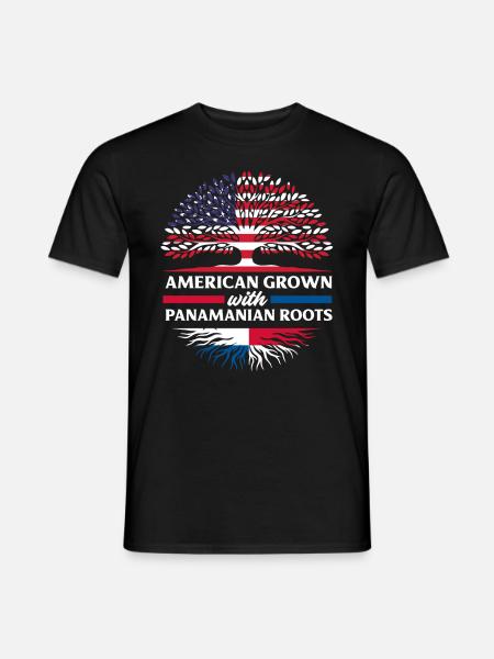 Funny Panama Panamanian Panamanian Gift - Men's T-Shirt - black