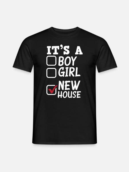 Homeowner Home Purchase Gift - Men's T-Shirt - black