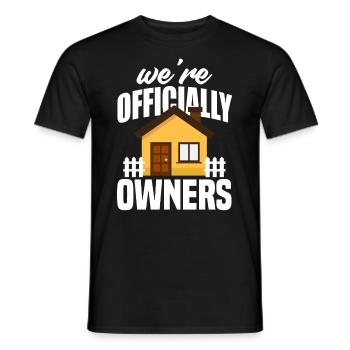 Homeowner Home Purchase Gift - Men's T-Shirt - black - Front - AI Model Male 178 light (178cm)