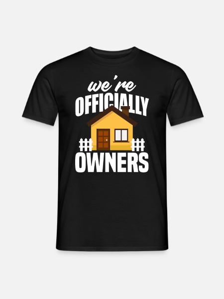 Homeowner Home Purchase Gift - Men's T-Shirt - black