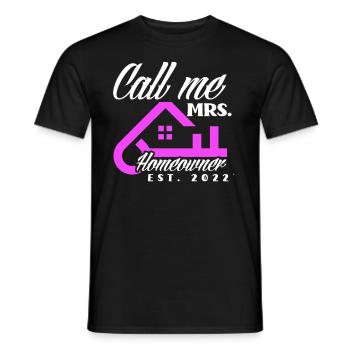 Homeowner Home Purchase Gift - Men's T-Shirt - black - Front - AI Model Male 178 light (178cm)