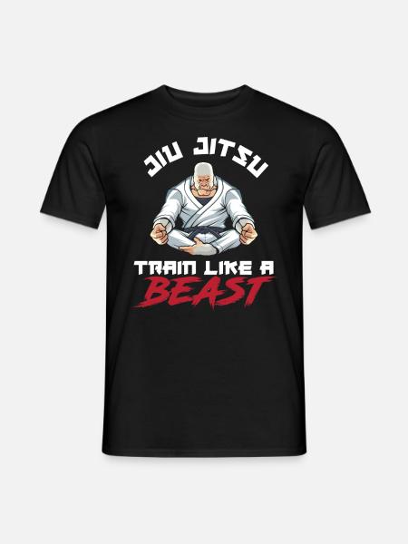 Jiu Jitsu Jiu Jitsu Jiu Jitsu - Mænd T-shirt - sort