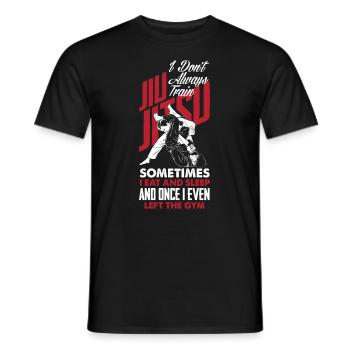 Jiu Jitsu Jiu Jitsu Jiu Jitsu - T-shirt homme - noir - Devant - AI Model Male 178 light (178cm)