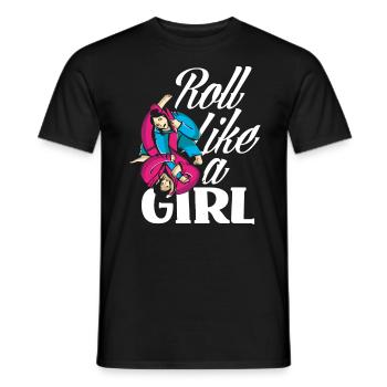 Jiu Jitsu Jiu Jitsu Jiu Jitsu - T-shirt homme - noir - Devant - AI Model Male 178 light (178cm)
