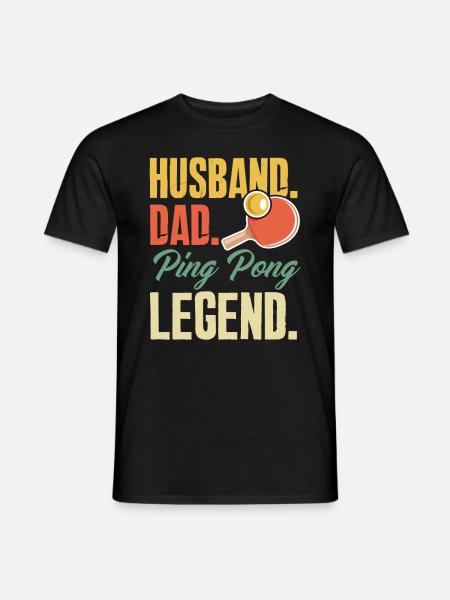 Fun Table Tennis Gift - Men's T-Shirt - black
