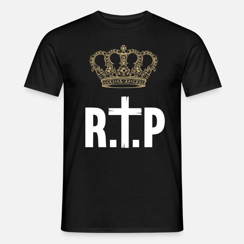 RIP Queen - Männer T-Shirt - Schwarz