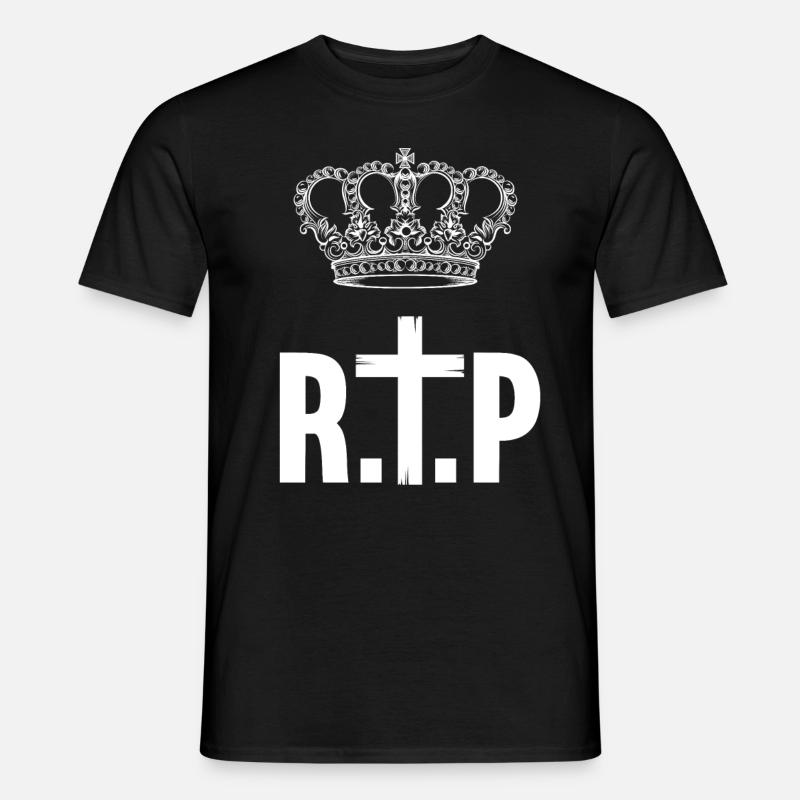 RIP Queen - Männer T-Shirt - Schwarz