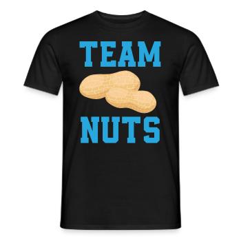 Pink Or Blue Gender Reveal Baby Party Team Boy - Men's T-Shirt - black - Front - AI Model Male 178 light (178cm)