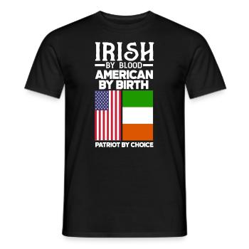 Irish Ireland St.Patrick's Day Gift - T-shirt homme - noir - Devant - AI Model Male 178 light (178cm)
