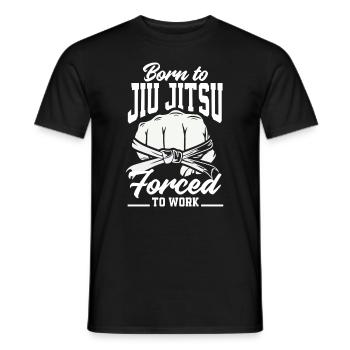 Jiu Jitsu Jiu Jitsu Jiu Jitsu - T-shirt homme - noir - Devant - AI Model Male 178 light (178cm)