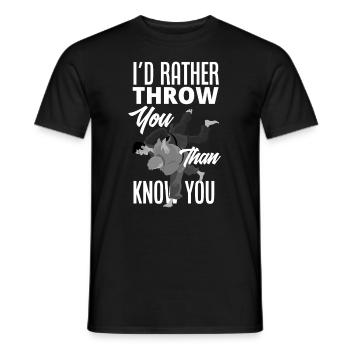 Jiu Jitsu Jiu Jitsu Jiu Jitsu - Männer T-Shirt - Schwarz - Vorne - AI Model Male 178 light (178cm)