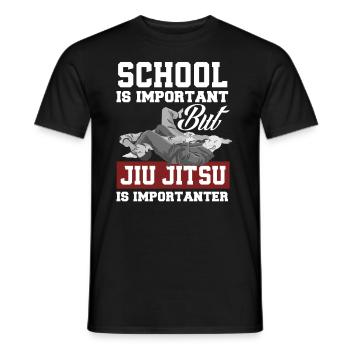 Jiu Jitsu Jiu Jitsu Jiu Jitsu - Männer T-Shirt - Schwarz - Vorne - AI Model Male 178 light (178cm)