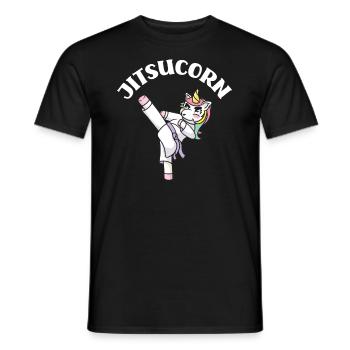 Jiu Jitsu Jiu Jitsu Jiu Jitsu - Männer T-Shirt - Schwarz - Vorne - AI Model Male 178 light (178cm)