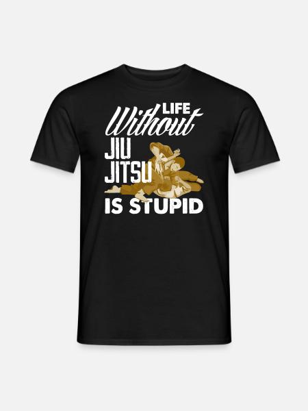 Jiu Jitsu Jiu Jitsu Jiu Jitsu - Men's T-Shirt - black