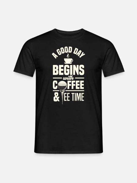 Fun Golf Golf Golfer Gift - Men's T-Shirt - black