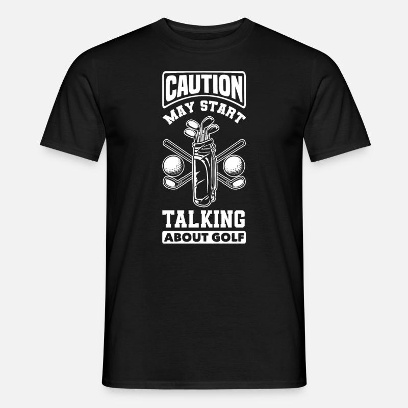 Fun Golf Golf Golfer Gift - Men's T-Shirt - black