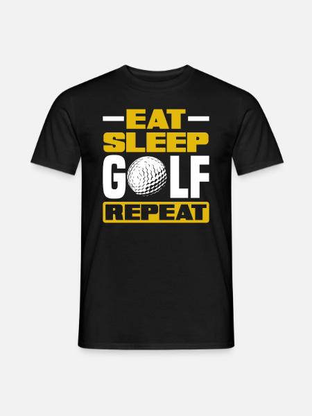 Fun Golf Golf Golfer Gift - Men's T-Shirt - black