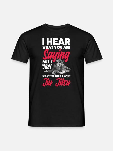 Jiu Jitsu Jiu Jitsu Jiu Jitsu - Männer T-Shirt - Schwarz