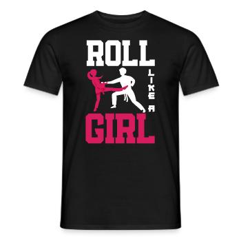 Jiu Jitsu Jiu Jitsu Jiu Jitsu - Männer T-Shirt - Schwarz - Vorne - AI Model Male 178 light (178cm)