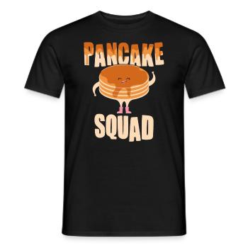 Cuisson de crêpes - Crêpes amusantes - T-shirt homme - noir - Devant - AI Model Male 178 light (178cm)