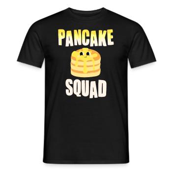 Cuisson de crêpes - Crêpes amusantes - T-shirt homme - noir - Devant - AI Model Male 178 light (178cm)
