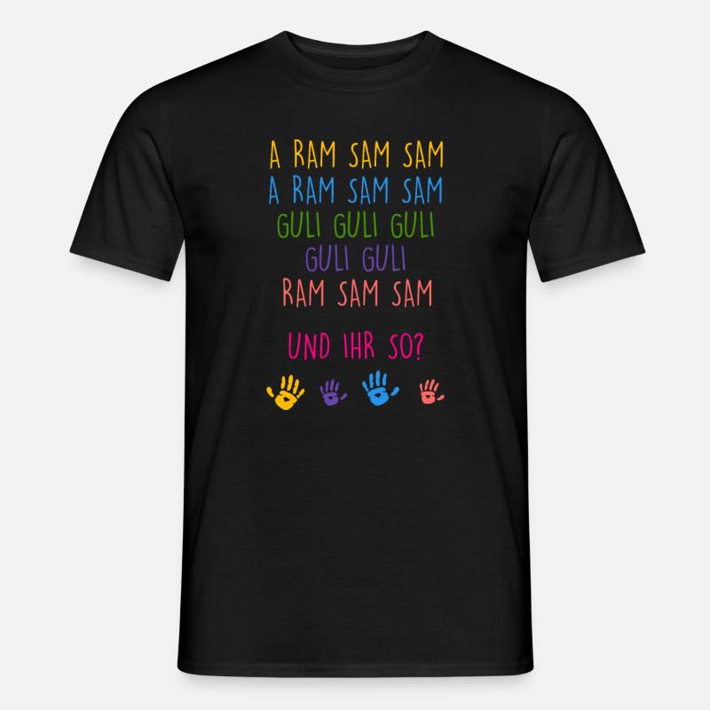 Erzieher Spruch - Männer T-Shirt - Schwarz