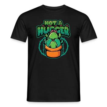 Pas de cactus étreint - T-shirt homme - noir - Devant - AI Model Male 178 light (178cm)