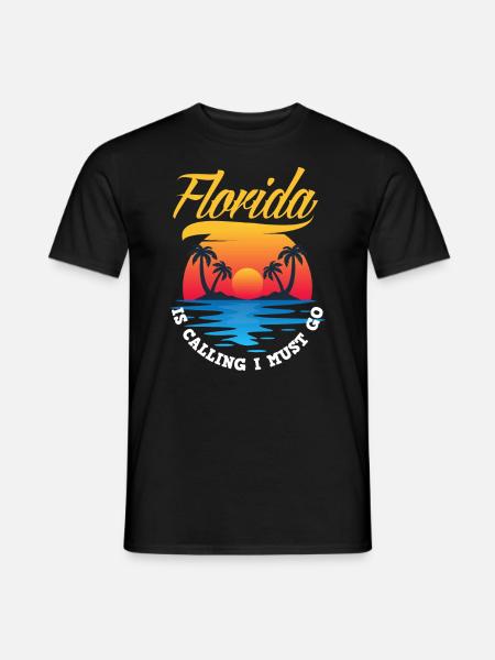Florida - Men's T-Shirt - black