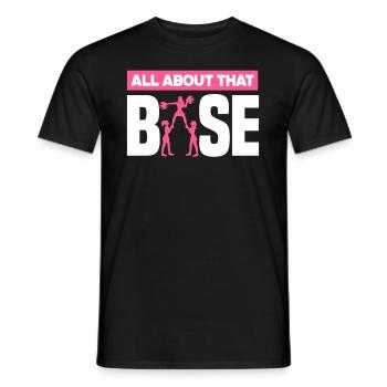 Drôle de pom-pom girl Cheerleading Cadeau - T-shirt homme - noir - Devant - AI Model Male 178 light (178cm)