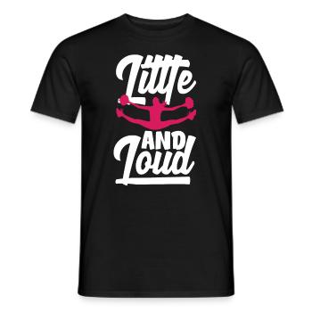 Lustiges Cheerleader Cheerleading Geschenk - Männer T-Shirt - Schwarz - Vorne - AI Model Male 178 light (178cm)