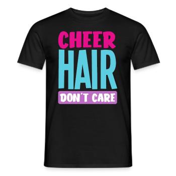 Drôle de pom-pom girl Cheerleading Cadeau - T-shirt homme - noir - Devant - AI Model Male 178 light (178cm)