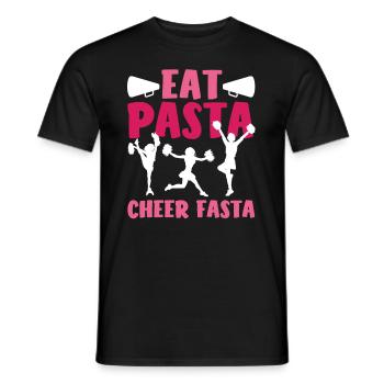 Lustiges Cheerleader Cheerleading Geschenk - Männer T-Shirt - Schwarz - Vorne - AI Model Male 178 light (178cm)