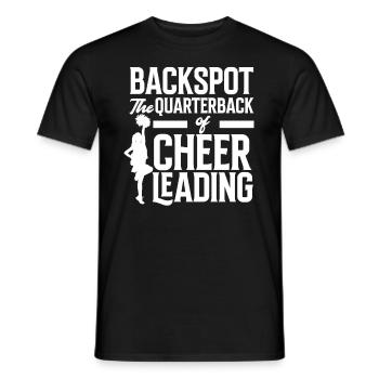 Lustiges Cheerleader Cheerleading Geschenk - Männer T-Shirt - Schwarz - Vorne - AI Model Male 178 light (178cm)