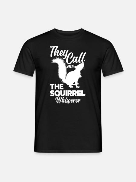 Squirrel - Men's T-Shirt - black