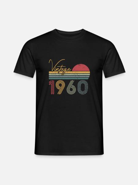 1960 Limited Edition - Men's T-Shirt - black
