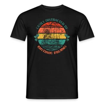 Drachenbootrennen Festival Drachenboot - Männer T-Shirt - Schwarz - Vorne - AI Model Male 178 light (178cm)