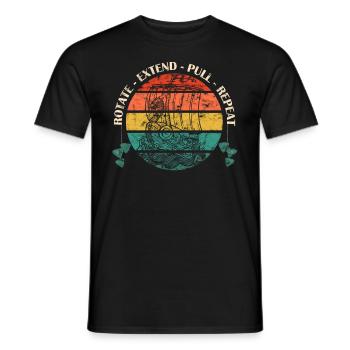 Drachenbootrennen Festival Drachenboot - Männer T-Shirt - Schwarz - Vorne - AI Model Male 178 light (178cm)