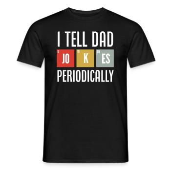 Papa Père Cadeau de la fête des pères - T-shirt homme - noir - Devant - AI Model Male 178 light (178cm)