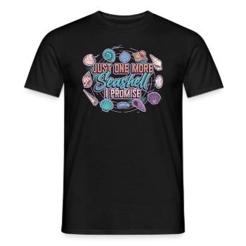 Only one shell left, collector shell - Men's T-Shirt - black - Front - AI Model Male 178 light (178cm)